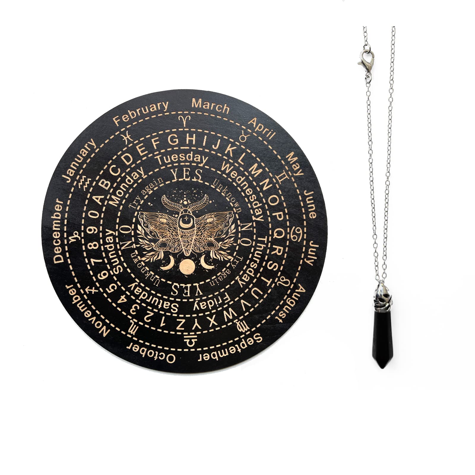 Mystical Pendulum & Spirit Board Set