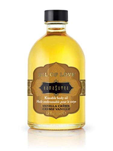 Kama Sutra Oil of Love Vanilla Crème Kissable Body Oil