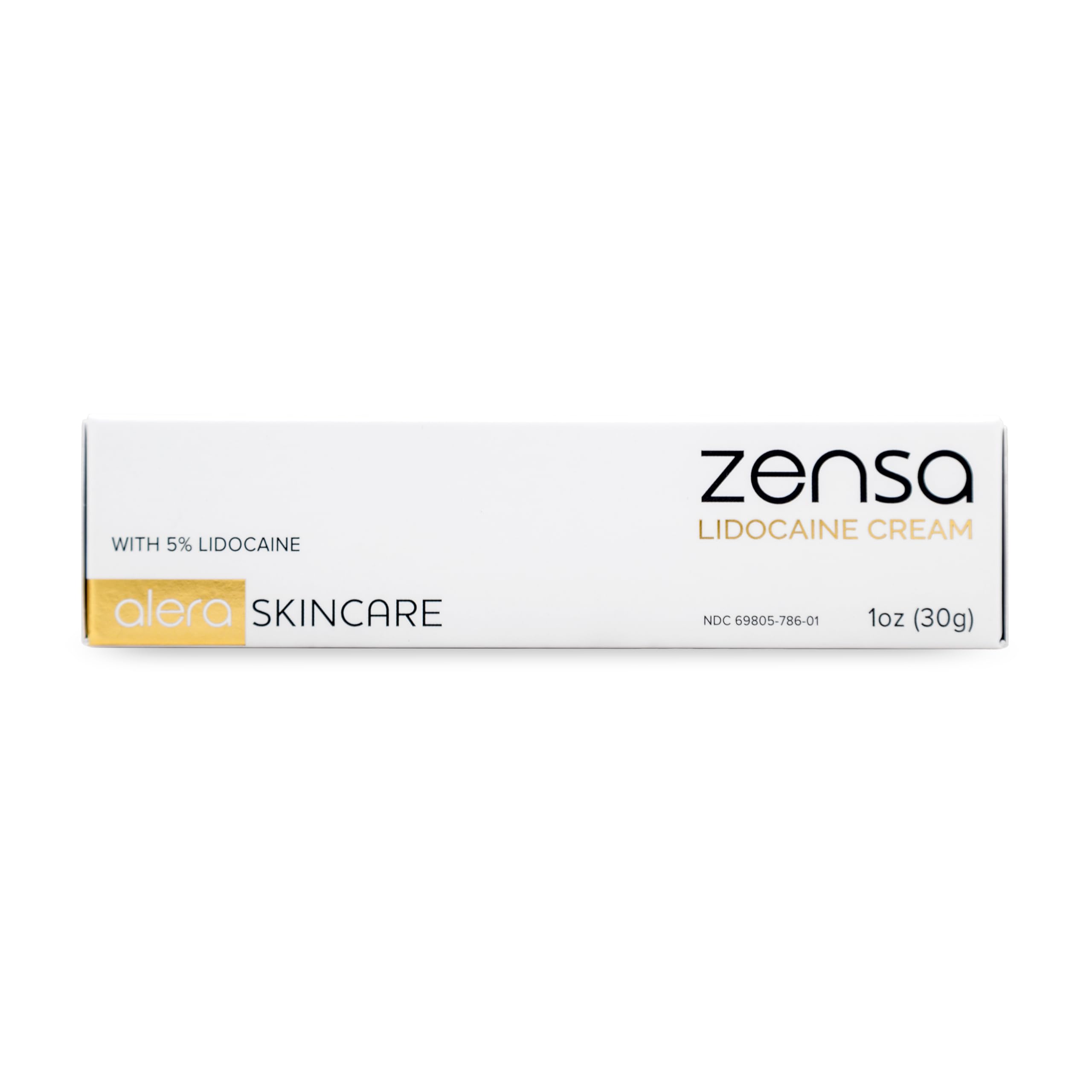 Zensa 5% Lidocaine Numbing Cream, 1oz (30g)