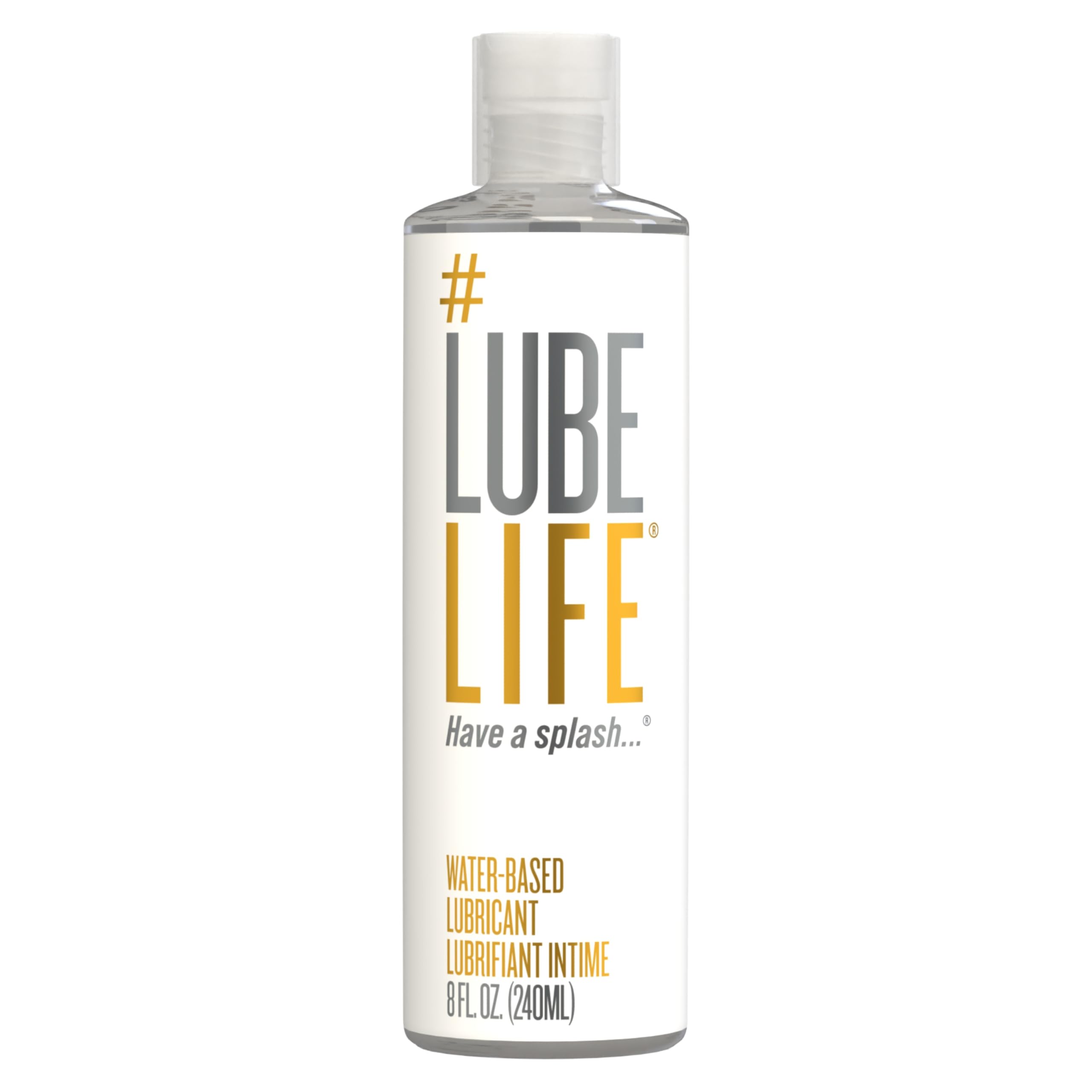 Lube Life Water-Based Personal Lubricant, 8 oz 