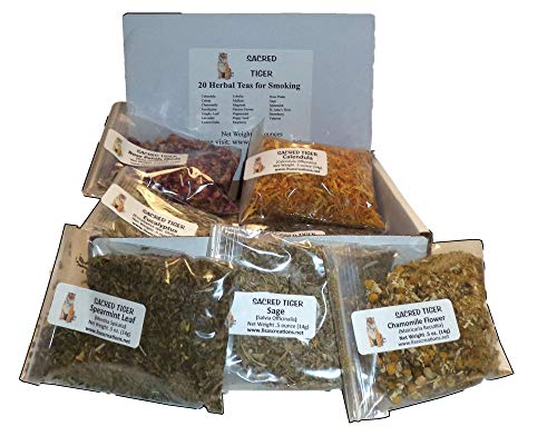 Sacred Tiger Herbal Smoking Blend Collection 