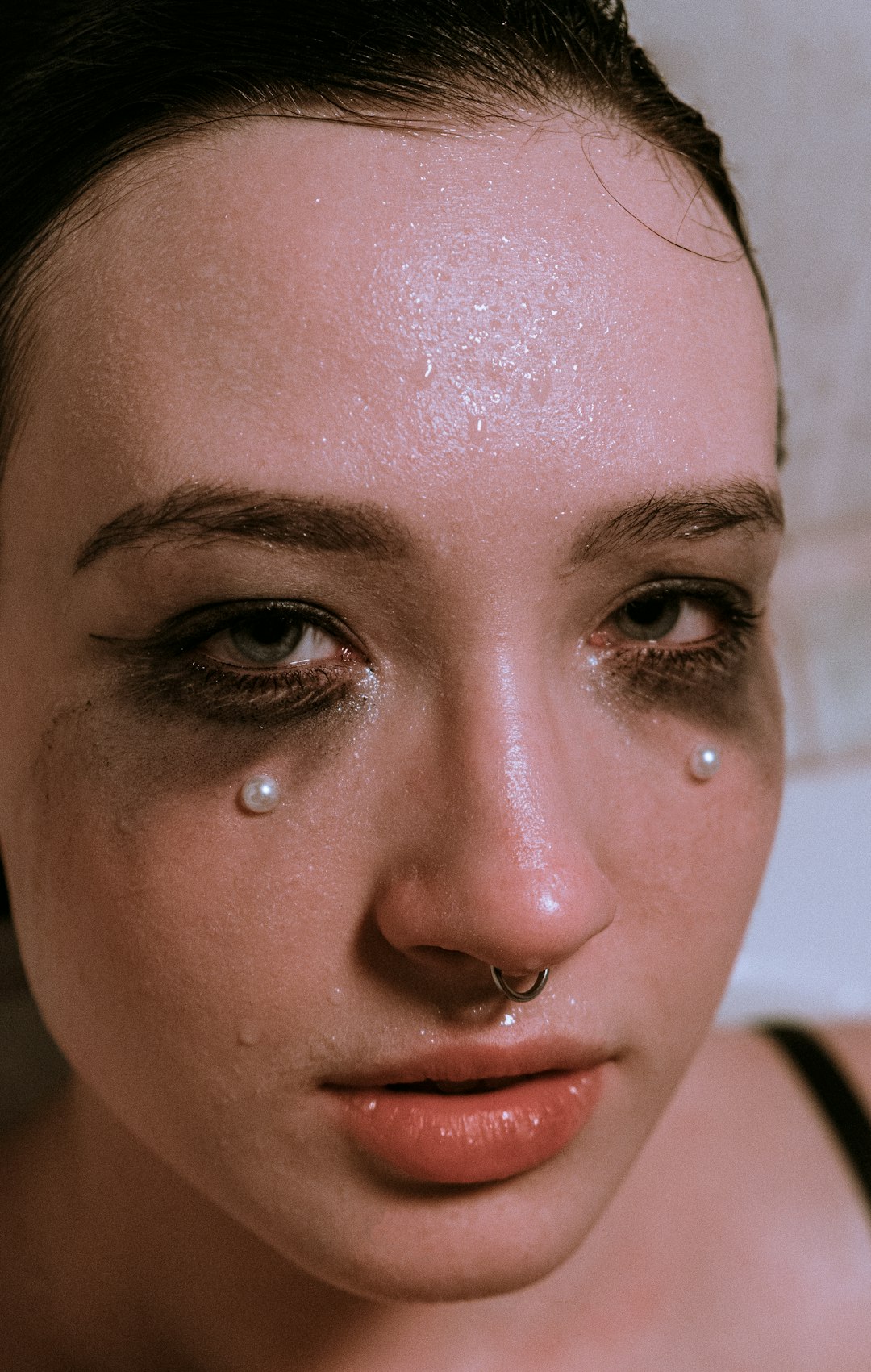 what does crying do to your skin
